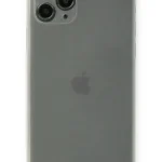 Uray store Apple iPhone 11 Pro Max Kılıf PP Ultra İnce Kapak - Beyaz