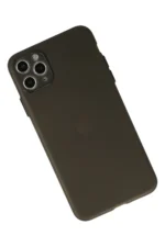 Uray store Apple iPhone 11 Pro Max Kılıf Puma Silikon - Gri - Görsel 2