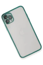 Uray store Apple iPhone 11 Pro Max Kılıf Razer Lensli Silikon - Yeşil - Görsel 2