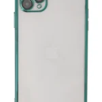 Uray store Apple iPhone 11 Pro Max Kılıf Razer Lensli Silikon - Yeşil