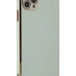 Uray store Apple iPhone 11 Pro Max Kılıf Volet Silikon - Açık Yeşil