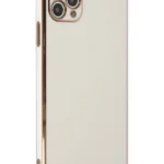 Uray store Apple iPhone 11 Pro Max Kılıf Volet Silikon - Beyaz