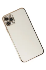 Uray store Apple iPhone 11 Pro Max Kılıf Volet Silikon - Beyaz - Görsel 3