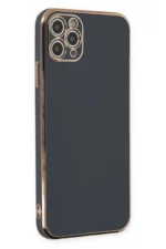 Uray store Apple iPhone 11 Pro Max Kılıf Volet Silikon - Siyah