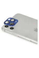 Uray store Apple iPhone 11 Pro Max Pers Alüminyum Kamera Lens - Lacivert - Görsel 2