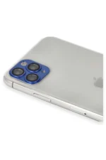 Uray store Apple iPhone 11 Pro Max Pers Alüminyum Kamera Lens - Lacivert - Görsel 3