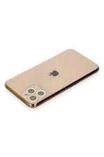 Uray store Apple iPhone 11 Pro Renkli Kamera Lens Koruma Cam - Sarı-Turuncu - Görsel 2