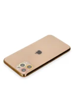 Uray store Apple iPhone 11 Pro Renkli Kamera Lens Koruma Cam - Turuncu-Kırmızı - Görsel 2