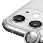 Uray store Apple iPhone 11 Raze Metal Kamera Lens - Gümüş