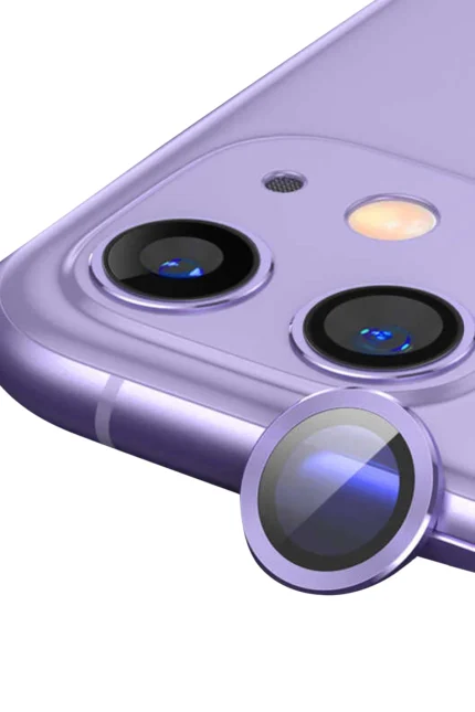 Uray store Apple iPhone 11 Raze Metal Kamera Lens - Mor