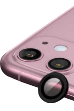 Uray store Apple iPhone 11 Raze Metal Kamera Lens - Siyah