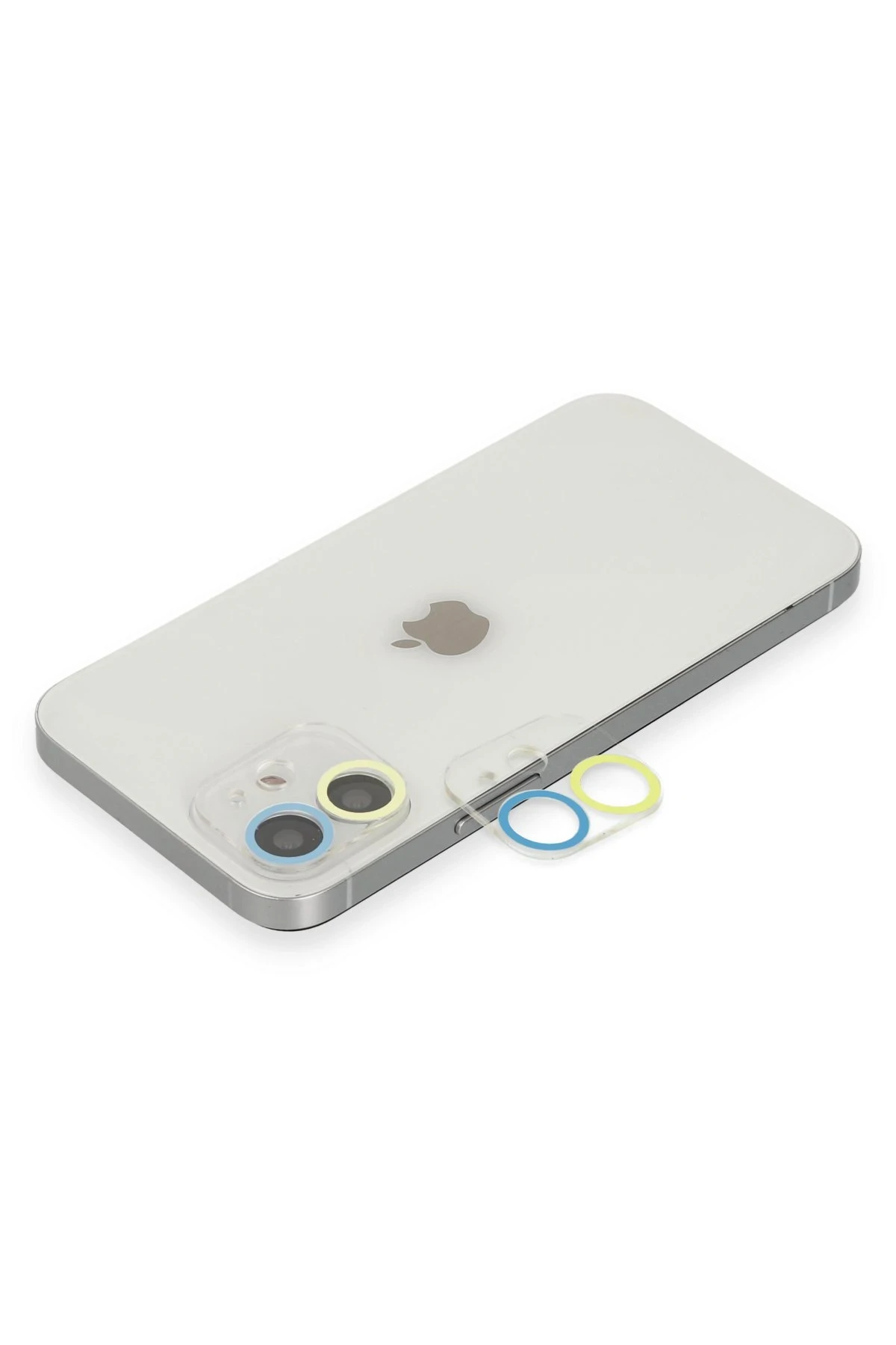 newface-iphone-11-renkli-kamera-lens-koruma-cam-sari-mavi-default Uray store Apple iPhone 11 Renkli Kamera Lens Koruma Cam - Sarı-Mavi - Görsel 1