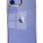 Uray store Apple iPhone 12 Kılıf Element Silikon - Gümüş