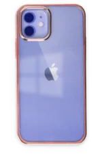 Uray store Apple iPhone 12 Kılıf Element Silikon - Pembe