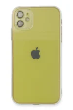 Uray store Apple iPhone 12 Kılıf Fly Lens Silikon - Şeffaf