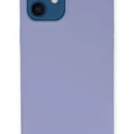Uray store Apple iPhone 12 Kılıf Lansman Legant Silikon - Lila