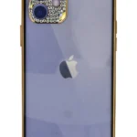 Uray store Apple iPhone 12 Kılıf Liva Taşlı Silikon - Siyah