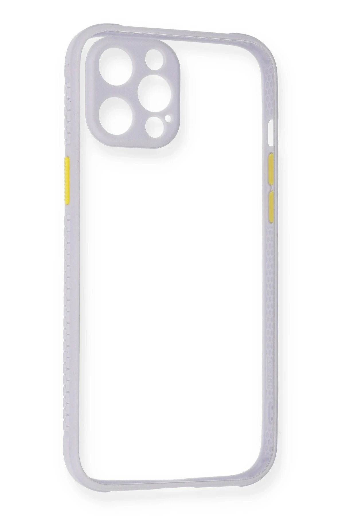 newface-iphone-12-kilif-miami-seffaf-silikon-lila-default Uray store Apple iPhone 12 Kılıf Miami Şeffaf Silikon - Lila - Görsel 1