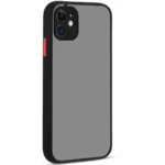 Uray store Apple iPhone 12 Kılıf Montreal Silikon Kapak - Siyah