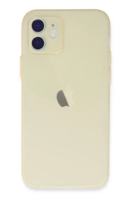 Uray store Apple iPhone 12 Kılıf Puma Silikon - Gold