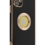 Uray store Apple iPhone 12 Kılıf Store Silikon - Siyah