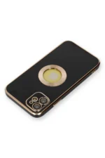 Uray store Apple iPhone 12 Kılıf Store Silikon - Siyah - Görsel 3