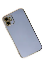 Uray store Apple iPhone 12 Kılıf Volet Silikon - Mavi - Görsel 3