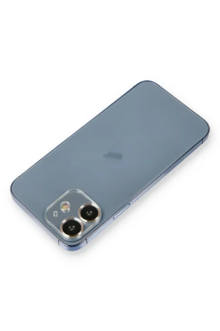 Uray store Apple iPhone 12 Metal Kamera Lens Koruma Cam - Gold