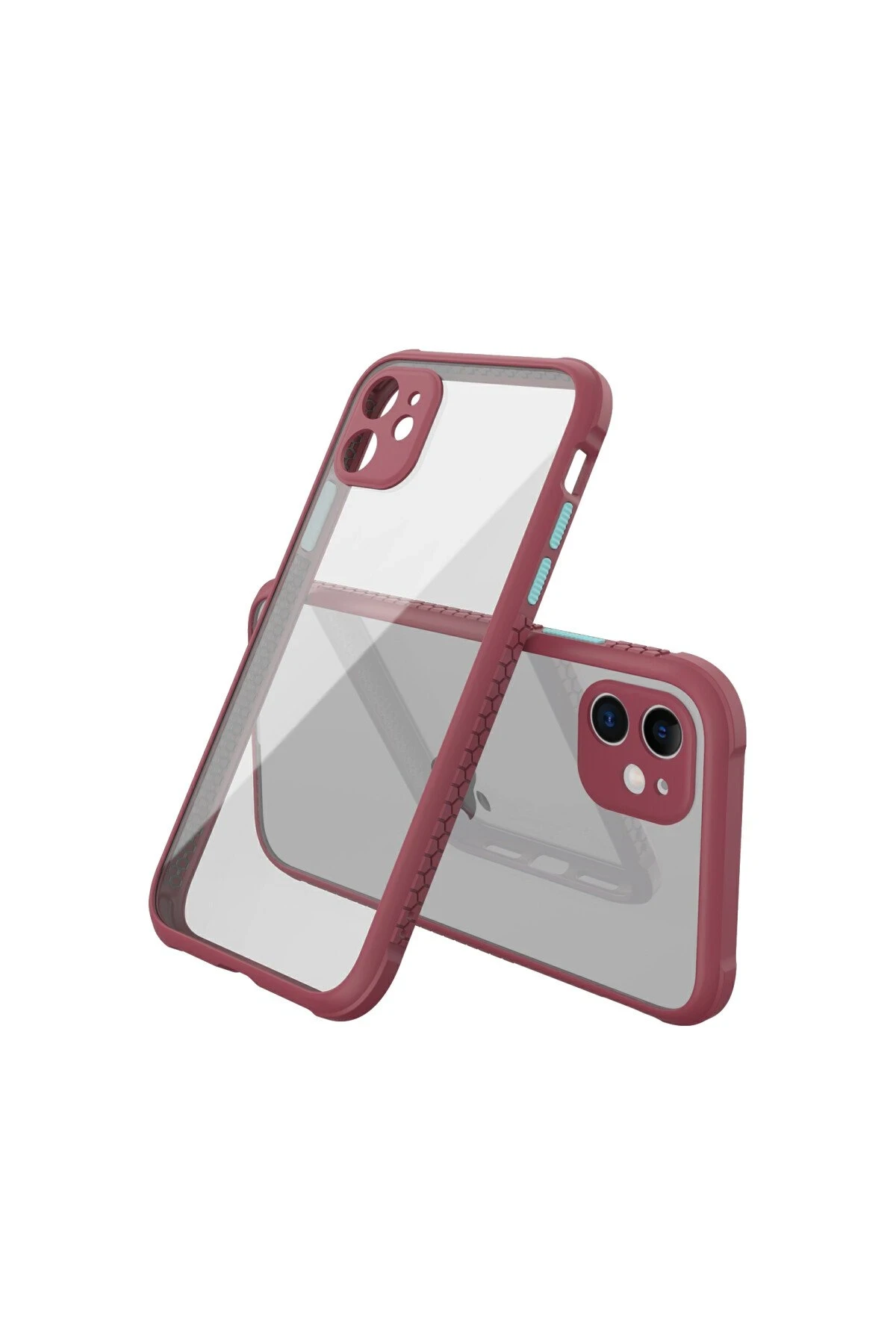 newface-iphone-12-mini-kilif-miami-seffaf-silikon-fusya-default Uray store Apple iPhone 12 Mini Kılıf Miami Şeffaf Silikon - Fuşya - Görsel 1