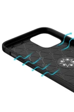Uray store Apple iPhone 12 Mini Kılıf Range Yüzüklü Silikon - Mavi - Görsel 7