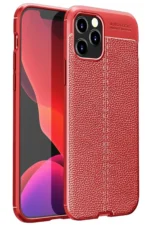 Uray store Apple iPhone 12 Pro Kılıf Auto Focus Kapak - Kırmızı