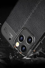 Uray store Apple iPhone 12 Pro Kılıf Auto Focus Kapak - Kırmızı - Görsel 3