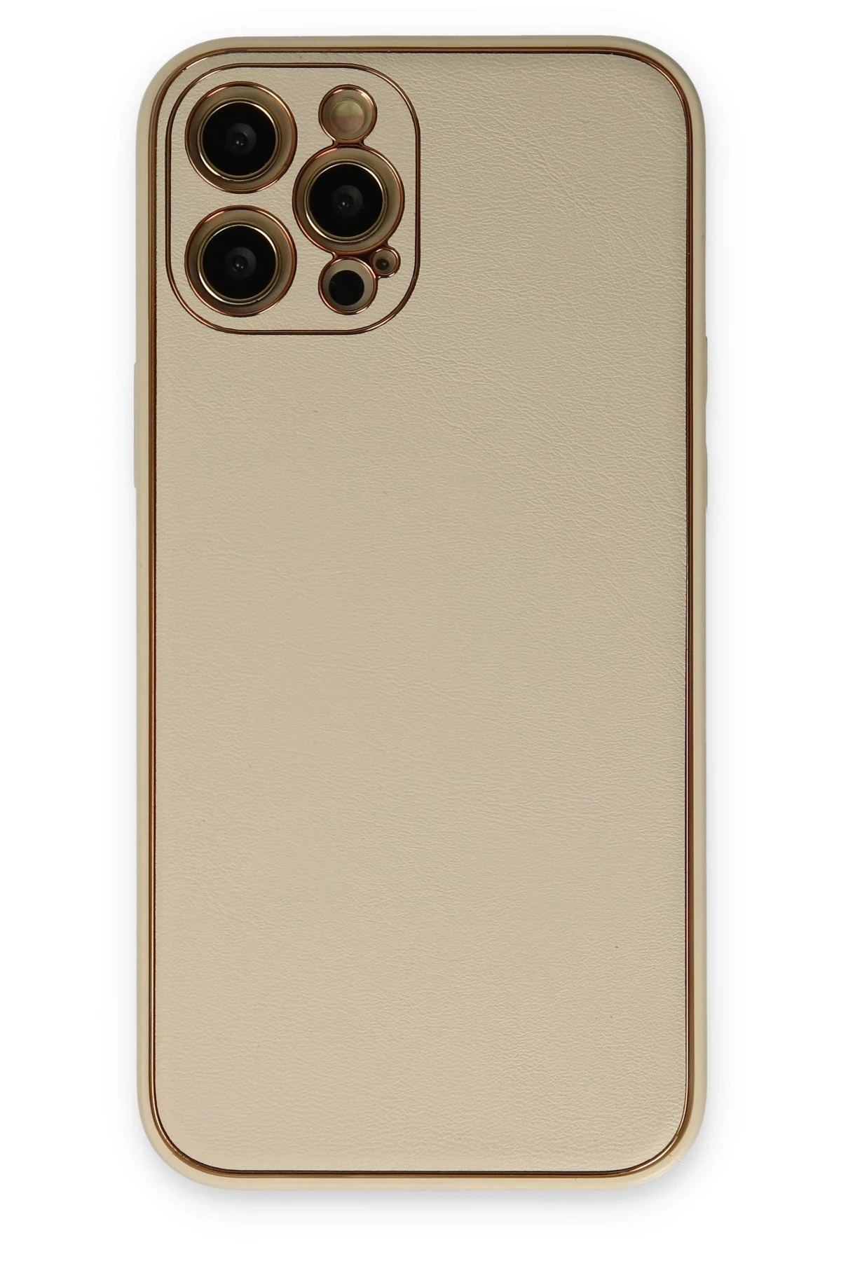 newface-iphone-12-pro-kilif-coco-deri-silikon-kapak-gold-default Uray store Apple iPhone 12 Pro Kılıf Coco Deri Silikon Kapak - Gold - Görsel 1