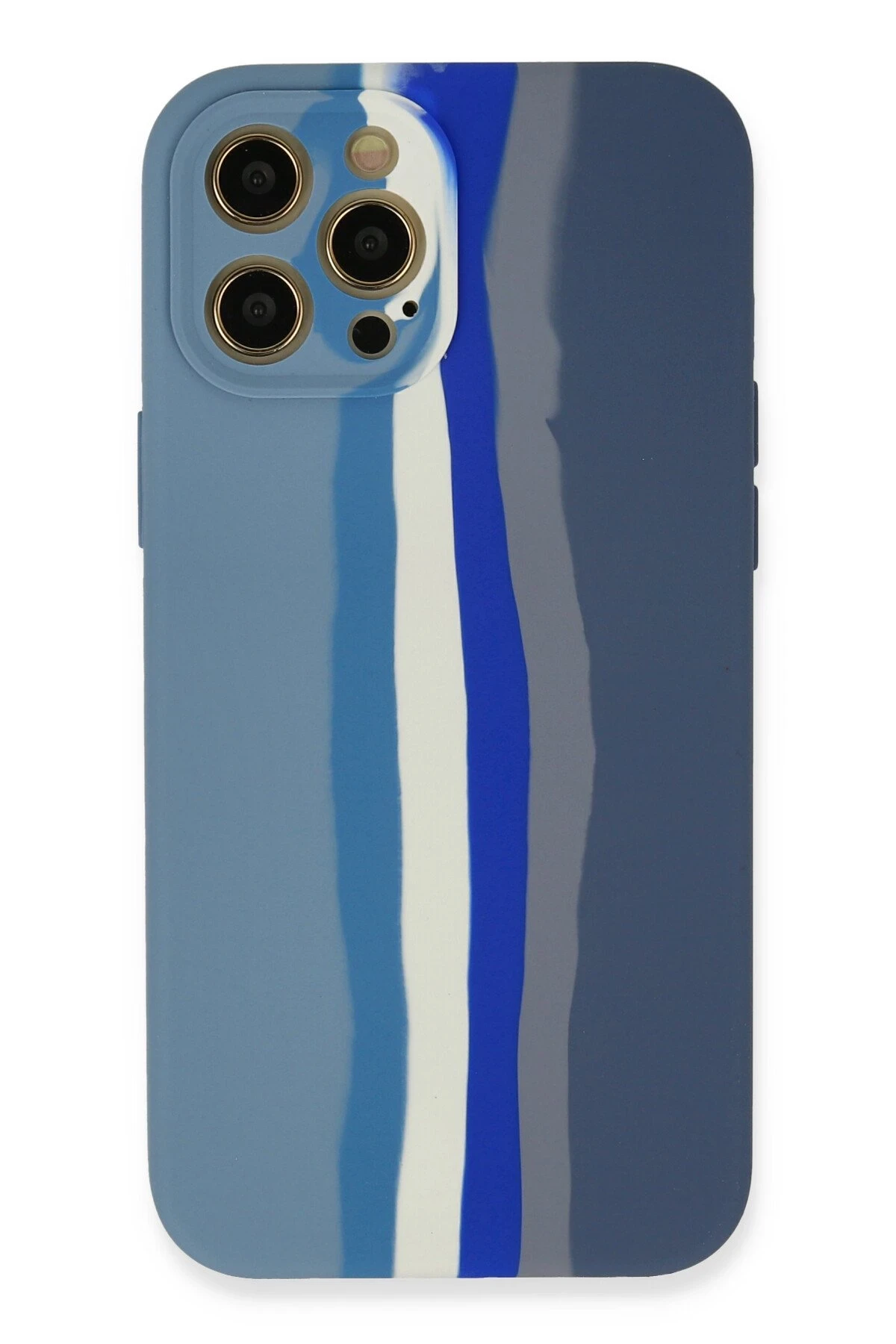 newface-iphone-12-pro-kilif-ebruli-lansman-silikon-mavi-gri-default Uray store Apple iPhone 12 Pro Kılıf Ebruli Lansman Silikon - Mavi-Gri - Görsel 1