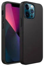 Uray store Apple iPhone 12 Pro Kılıf First Silikon - Siyah - Görsel 3