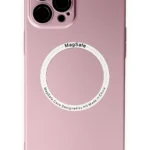 Uray store Apple iPhone 12 Pro Kılıf Jack Magneticsafe Lens Silikon - Rose Gold