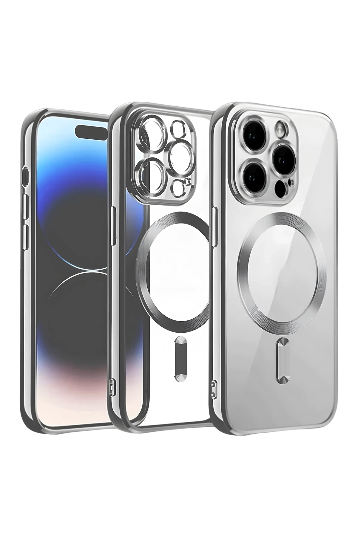 newface-iphone-12-pro-kilif-kross-magneticsafe-kapak-titan-gri-default Uray store Apple iPhone 12 Pro Kılıf Kross Magneticsafe Kapak - Titan Gri - Görsel 1