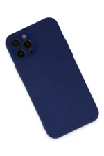 Uray store Apple iPhone 12 Pro Kılıf Lansman Glass Kapak - Sky Blue - Görsel 2