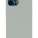 Uray store Apple iPhone 12 Pro Kılıf Lansman Legant Silikon - Açık Gri