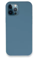 Uray store Apple iPhone 12 Pro Kılıf Lansman Legant Silikon - Açık Mavi
