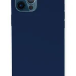 Uray store Apple iPhone 12 Pro Kılıf Lansman Legant Silikon - Lacivert