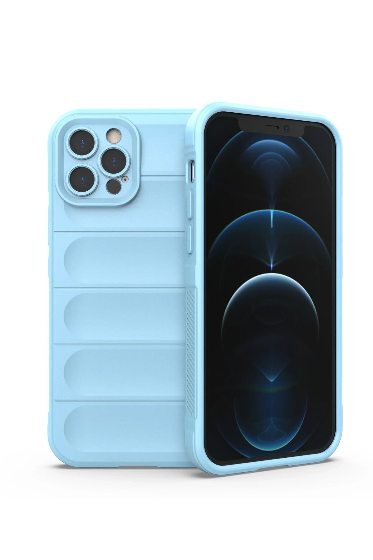 newface-iphone-12-pro-kilif-optimum-silikon-sky-blue-default Uray store Apple iPhone 12 Pro Kılıf Optimum Silikon - Sky Blue - Görsel 1