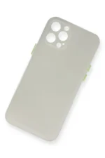 Uray store Apple iPhone 12 Pro Kılıf PP Ultra İnce Kapak - Beyaz - Görsel 2