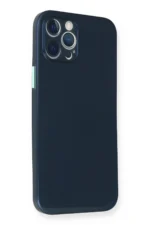 Uray store Apple iPhone 12 Pro Kılıf PP Ultra İnce Kapak - Mavi - Görsel 2