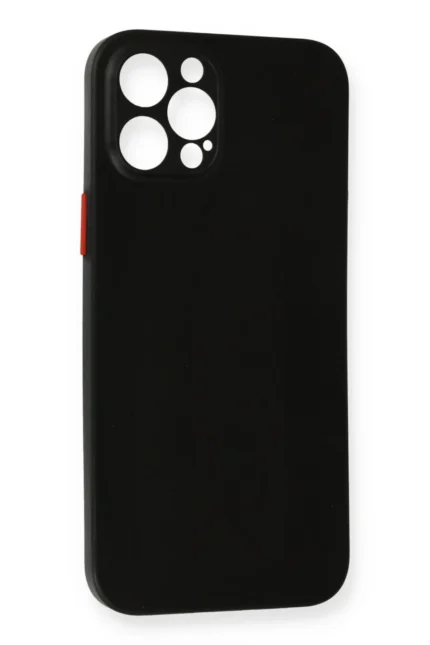 Uray store Apple iPhone 12 Pro Kılıf PP Ultra İnce Kapak - Siyah