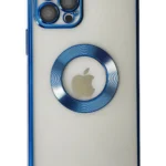 Uray store Apple iPhone 12 Pro Kılıf Slot Silikon - Mavi