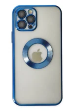 Uray store Apple iPhone 12 Pro Kılıf Slot Silikon - Mavi