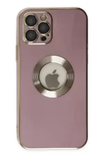 Uray store Apple iPhone 12 Pro Kılıf Store Silikon - Mor - Görsel 2