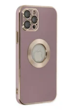 Uray store Apple iPhone 12 Pro Kılıf Store Silikon - Mor