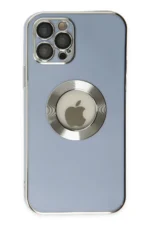 Uray store Apple iPhone 12 Pro Kılıf Store Silikon - Sierra Blue - Görsel 2